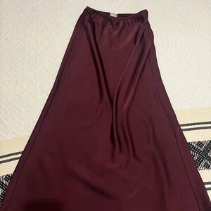 a new day Women's Maxi Skirt in Deep Burgundy